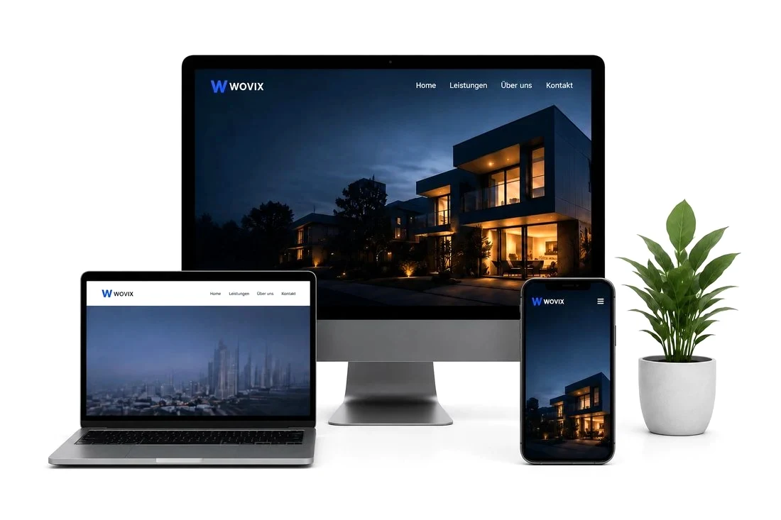 Website vorher und nachher im Vergleich, moderner umgesetzt